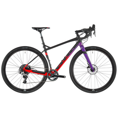 Bicicletta da Gravel MARIN BIKES GESTALT X11 Sram Rival 42 Denti Nero/Rosso/Viola 2020 0